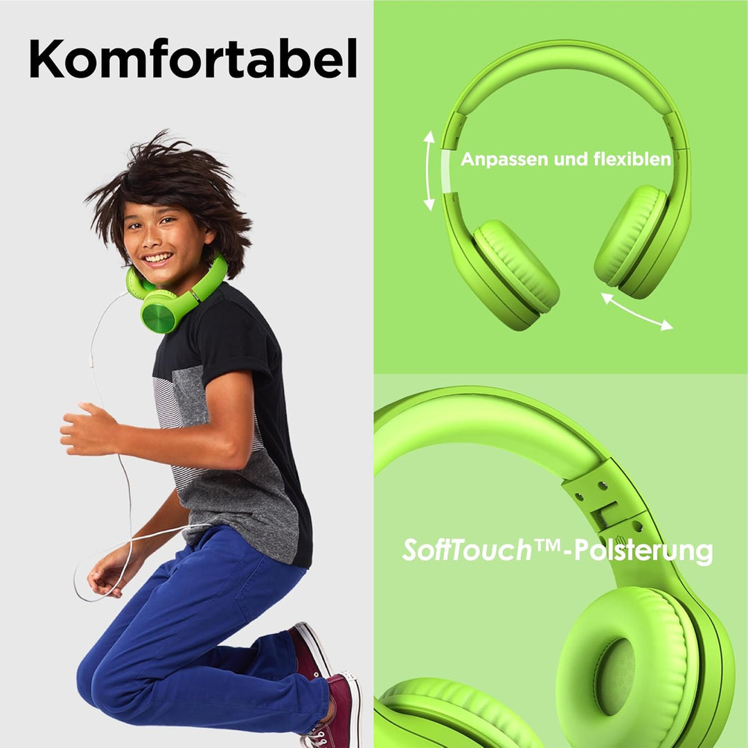 LilGadgets Connect+ Pro-Kopfhörer für Kinder und die Schule – speziell für den Komfort von Kindern e