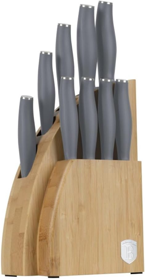Berlinger Haus Messerset mit Ständer BAMBUS 10-tlg. Aspen Collection BH-2759, Aspen