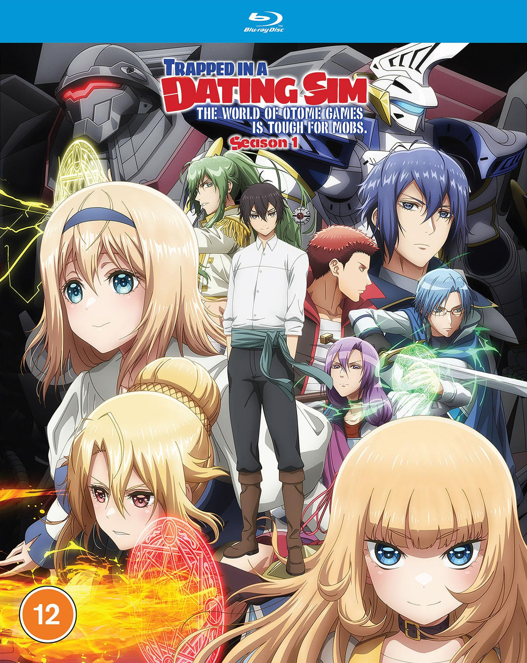 Trapped in a Dating Sim: The World of Otome Games is Tough for Mobs - The Complete Season [Blu-ray],