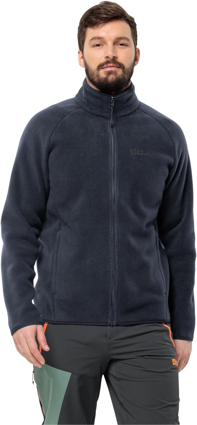 Jack Wolfskin Herren Waldsteig Fz M Jacket, Schwarz