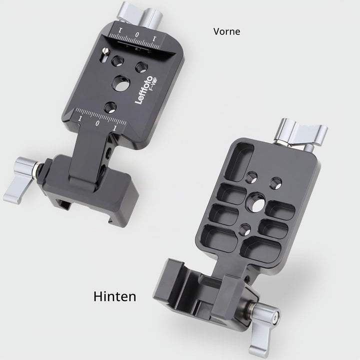LEFTFOTO Vertikale Halterung Kardanplatte,Vertikale Halterung für DJI Gimbal,Gimbal Clamp für DJI RS