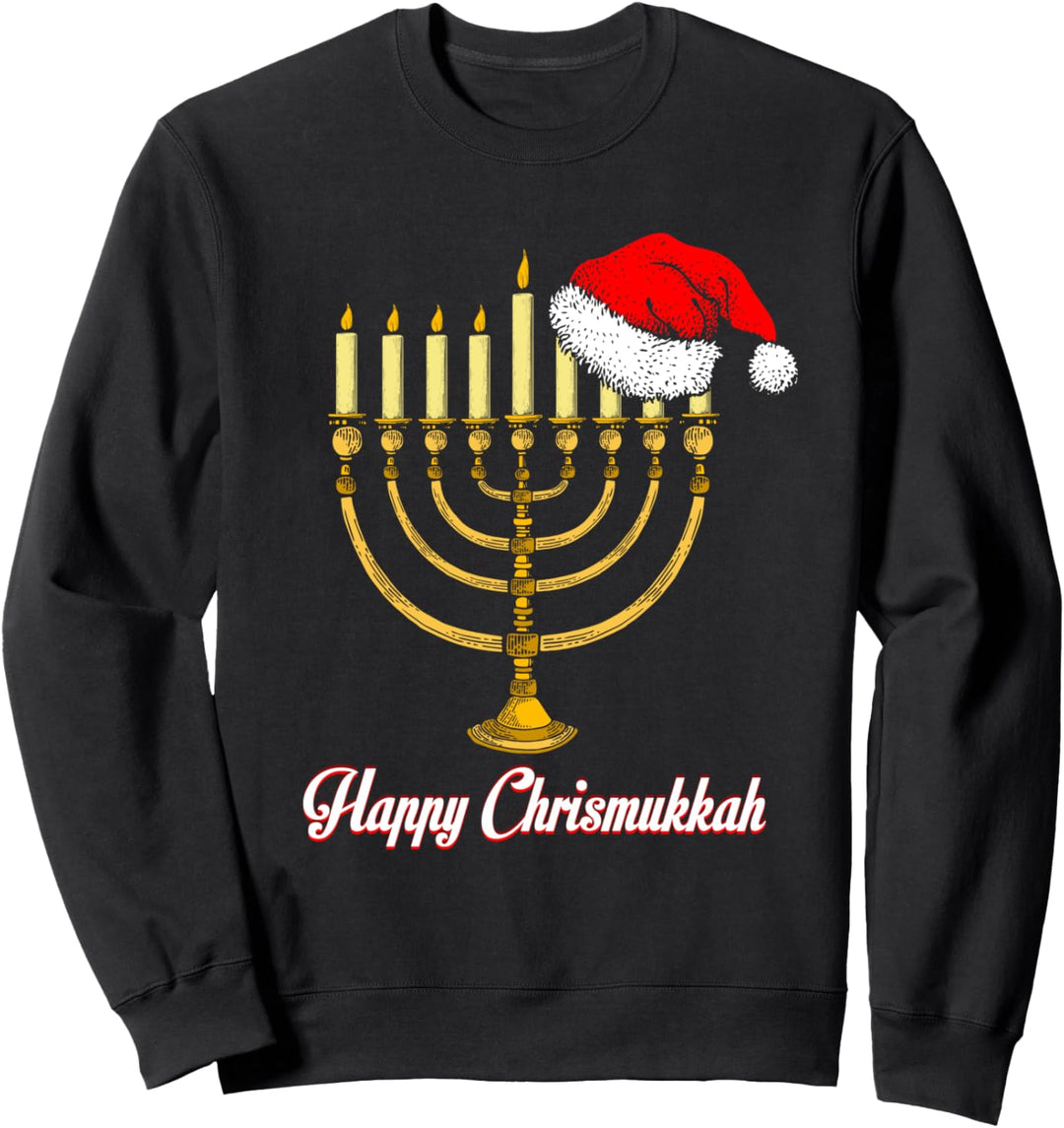 Fröhliches Weihnukka Jüdisches Weihnachten Chanukka Feiertag Sweatshirt