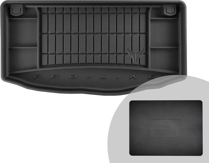 FROGUM ProLine 3D Gummimatte Exklusive Auto Kofferraummatte Kofferraumwanne für Kia Picanto II 2011-