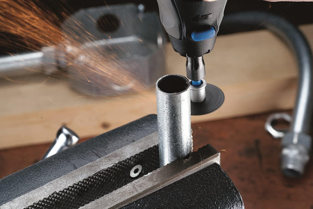 Dremel EZ725 Allzweck-Drehwerkzeug-Zubehör-Set mit Aufbewahrungs-Kit, EZ-Lock und EZ-Trommel für sch