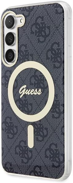 GUESS GUHMS23SH4STK Hülle für S23 S911 Schwarz hardcase 4G