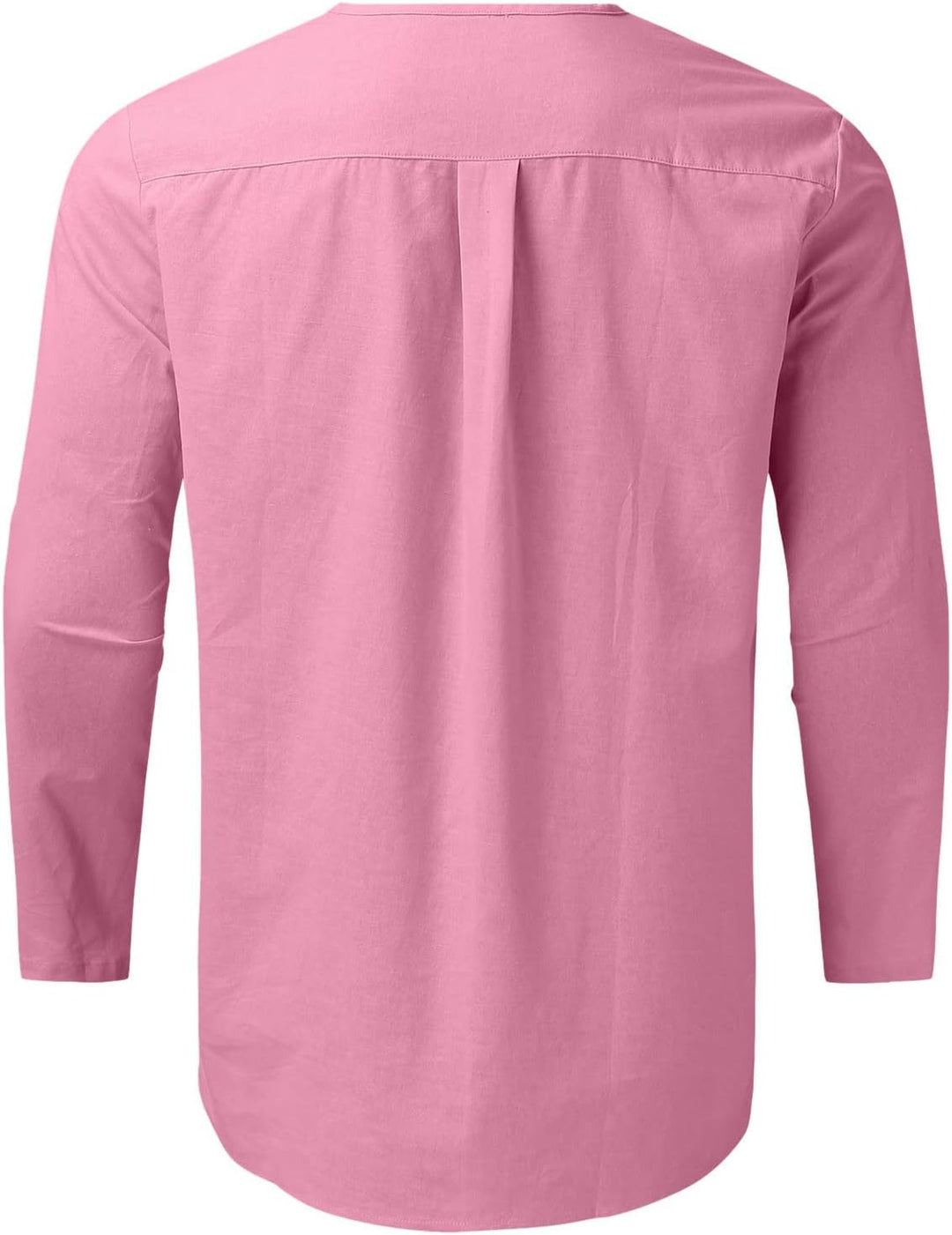 Duohropke Herren Leinenanzug Zweiteiler Sommer Freizeitanzug Leinen Hemd und Hose Männer Outfit Casu