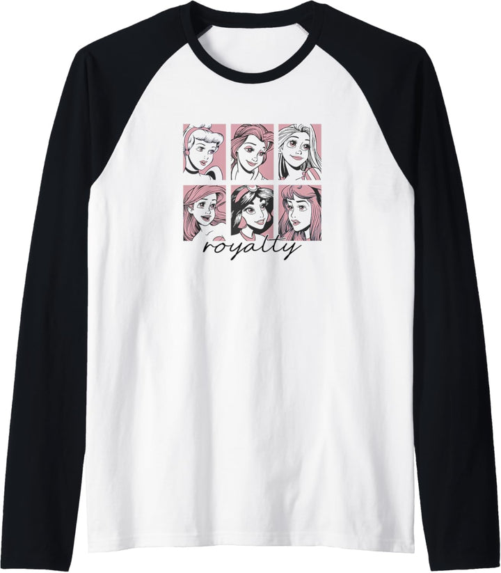 Disney Princess Royalty Panels Raglan
