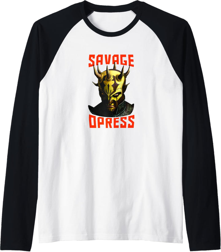 Star Wars: Clone Wars Savage Opress Big Face Raglan