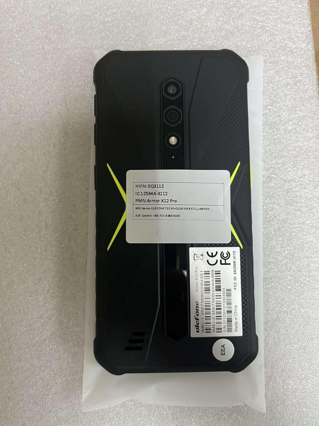 Ulefone Armor X12 Pro Outdoor Handys ohne Vertrag, MTK G36 8GB+64GB Outdoor Smartphone Android 13, 1