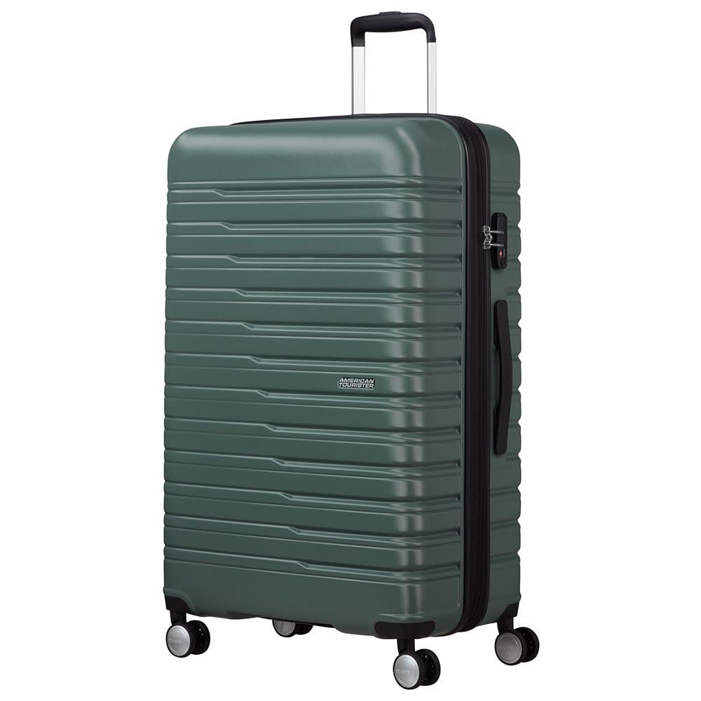 American Tourister Flashline - Spinner L, Koffer, 78 cm, 100/109 L, Grün (Dark Forest) Grün (Dark Fo