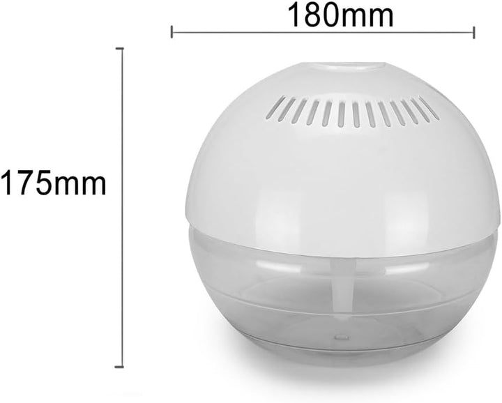 10-W-Luftreiniger für Zuhause, Schlafzimmer, Staubsammler, Aromadiffusor, Ionengenerator, entfernt K
