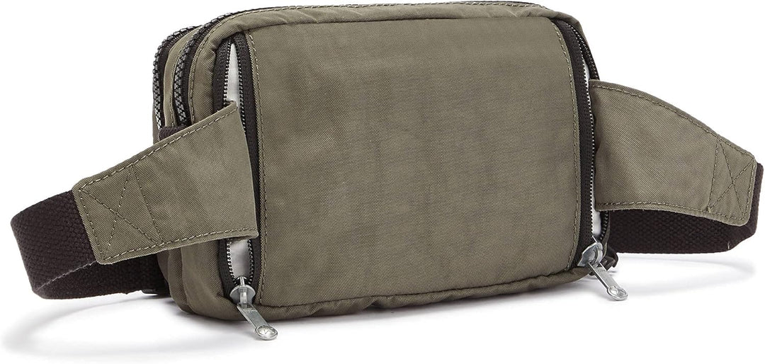 Kipling ABANU Multi Kleine Umhängetasche, die in eine Hüfttasche umgewandelt Werden kann S Grünmoos,