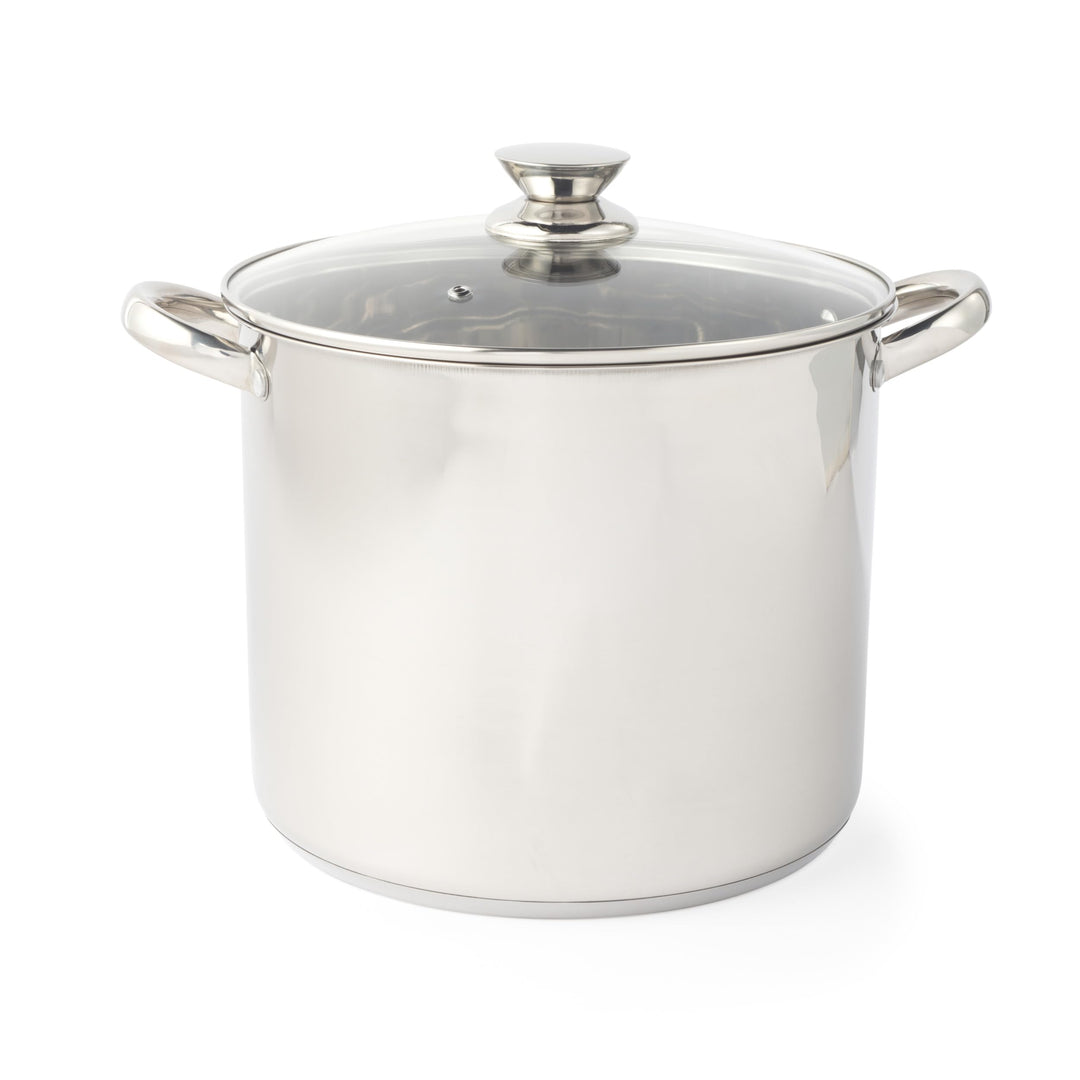 Russell Hobbs Classic Collection 26 cm Suppentopf – Kochtopf aus Edelstahl, gehärteter Glasdeckel mi