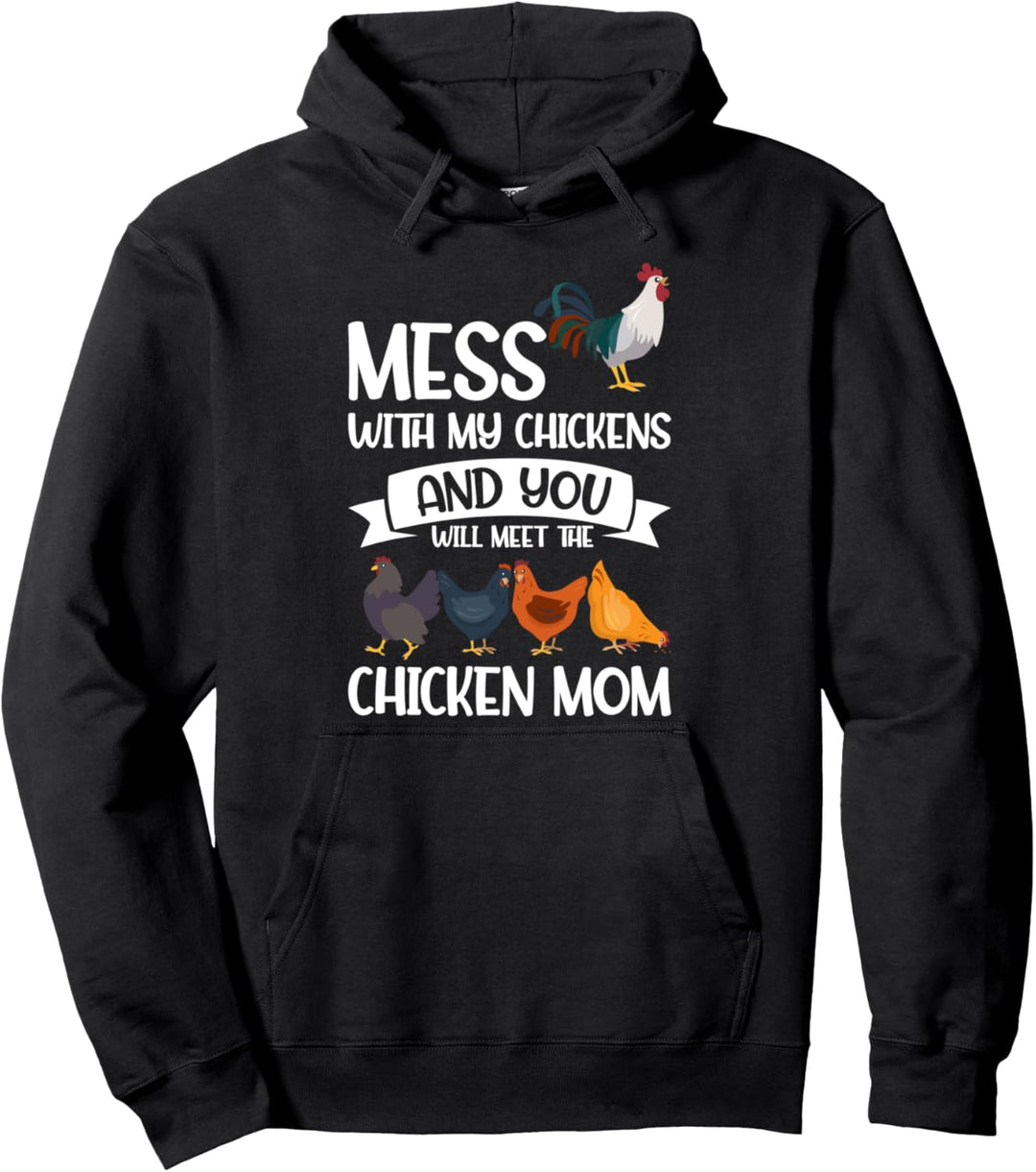Verwirrung mit meinen Huhn Huhn Mom Pullover Hoodie