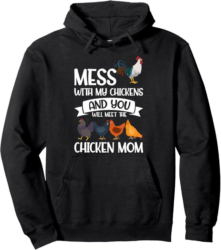 Verwirrung mit meinen Huhn Huhn Mom Pullover Hoodie