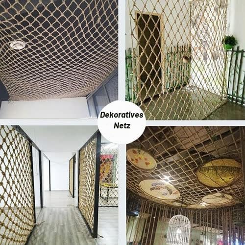 KACQIYT Kinder Sicherheitsnetz,Kletternetz,Treppe Balkon Fallschutznetz Trennwand Deckennetz Spielpl