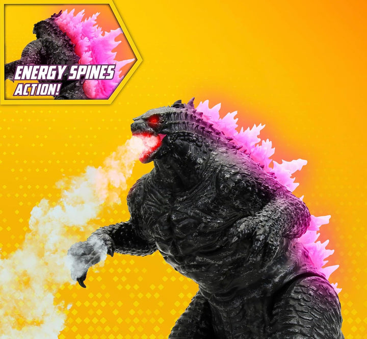Jada Toys Godzilla Heat-Ray Breath RC Echse ferngesteuert (63 cm) mit Wasserdampf-Hitzestrahl & Soun