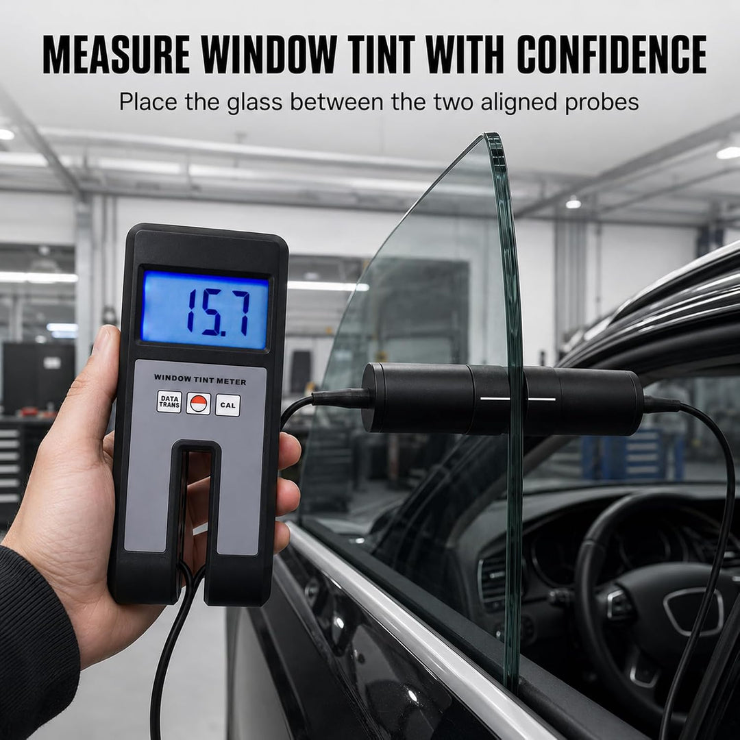 Tönungs Meter Sichtlichttransmission 18mm Dicke Handheld Tester