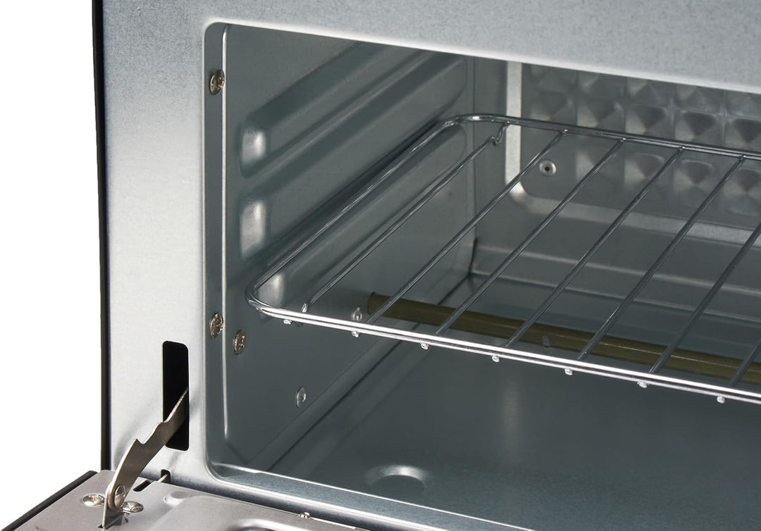 Salco Mini-Backofen | 9 Liter Kapazität | 700W | Mit Timer & Abschaltautomatik | 100-230°C | Grillen