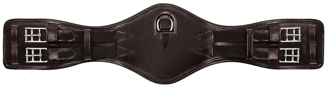 Passier anatomisch geformter Leder Dressurgurt, Kurzgurt, schwarz 45, 45