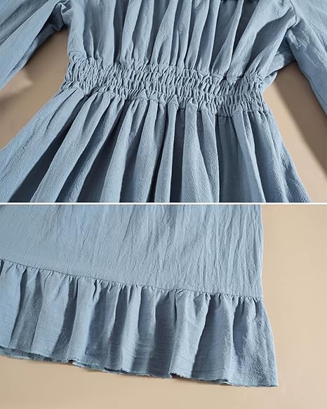 CR ROLECOS Viktorianisches Kleid Gothic Mittelalter Vintage Edwardianisches Kleid Damen Karneval Fre