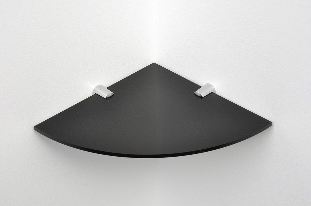 Acryl Eck-Regal, Winkel: 5 mm, Acryl, Masse: 200 mm, Grösse: ca. 20,3 cm, Materialprobe für Versand