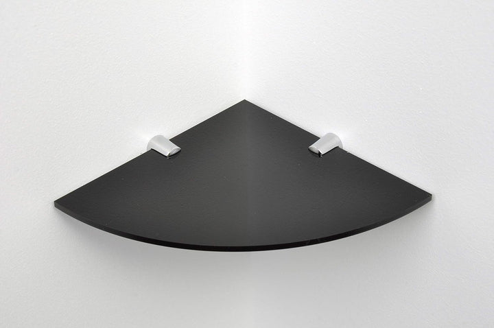 Acryl Eck-Regal, Winkel: 5 mm, Acryl, Masse: 200 mm, Grösse: ca. 20,3 cm, Materialprobe für Versand