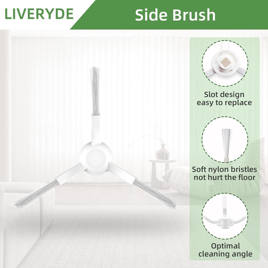 liveryde Zubehör Ersatzteile für Xiaomi Mi Robot Vacuum-Mop 2S / Mop Pro / STYJ02YM / Xiaomi Robot V