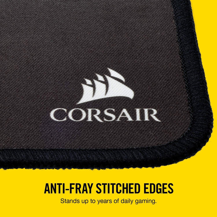 Corsair MM300 Nicht Fransender Stoffoberfläche Grösse XL Gaming-Mauspad (Rundum Verstärkte Kanten, S