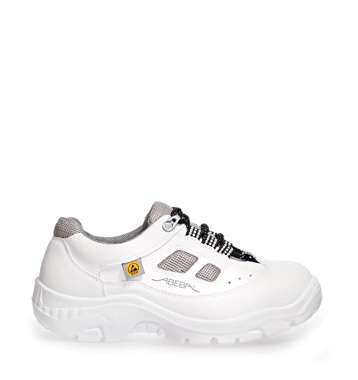 Abeba 2626-36 Anatom Sicherheitsschuhe (Halbschuhe), weiss, 2626-38 38 EU, 38 EU