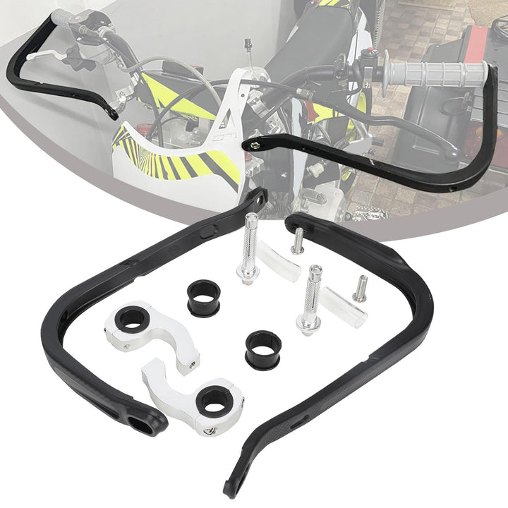 Paramani Moto Universale 7/20,3 cm, 22 mm e 1/20,3 cm 28 mm Manubrio a Spazzola per MX Motocross Dir