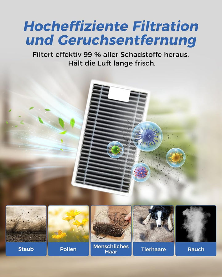 T90 PRO Omni Zubehör für ECOVACS DEEBOT T90 PRO Omni / T90 Omni / X12 PRO Omni Saugroboter, 23 Stück