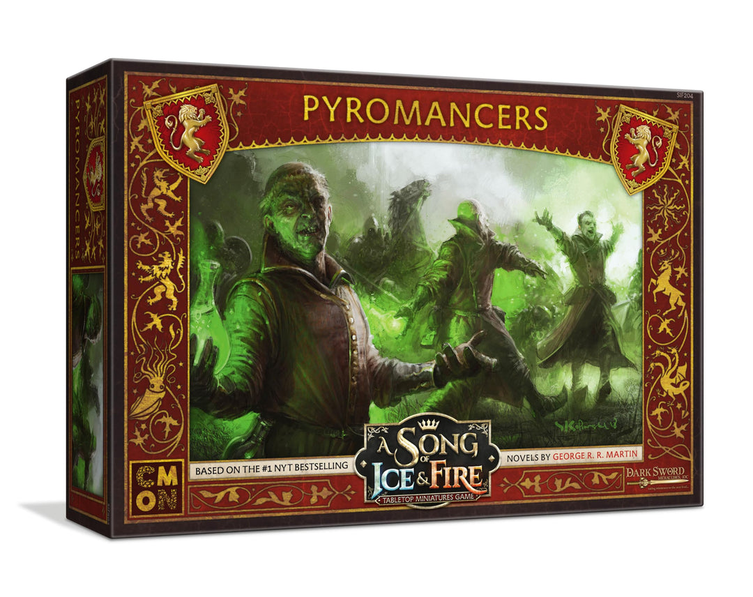 Cool Mini or Not - A Song of Ice and Fire: Lannister Pyromancers Expansion - Miniature Game Lanniste