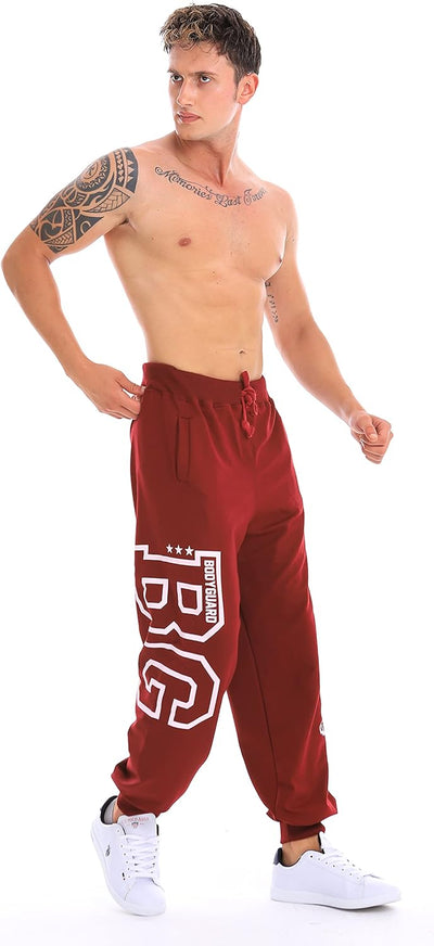 Raff & Taff Jogginghose Sweatpants Sporthose Bulldog Bodyguard aus hochwertiger Baumwollmischung 5XL