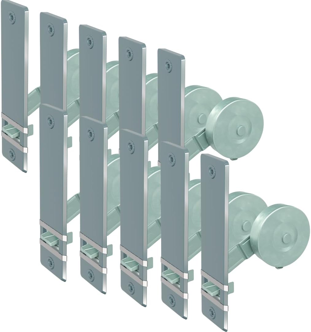 markiso® Rolladen Gurtwickler unterputz, Rollladen Aufwickler Lochabstand 160mm | 10 Stück | für Max