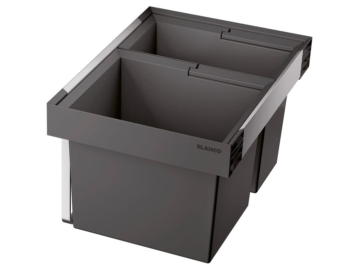 BLANCO FLEXON II low 60/2 | Kunststoff, Aluminium | 60er Unterschrank | System zum Einbau in Schubla