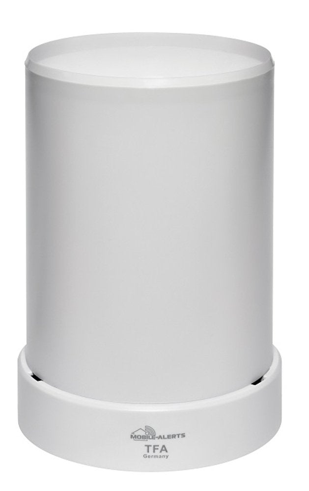 TFA Dostmann Weatherhub Funk-Regenmesser, 30.3306.02, Überwachung über das Smartphone, L 135 x B 135