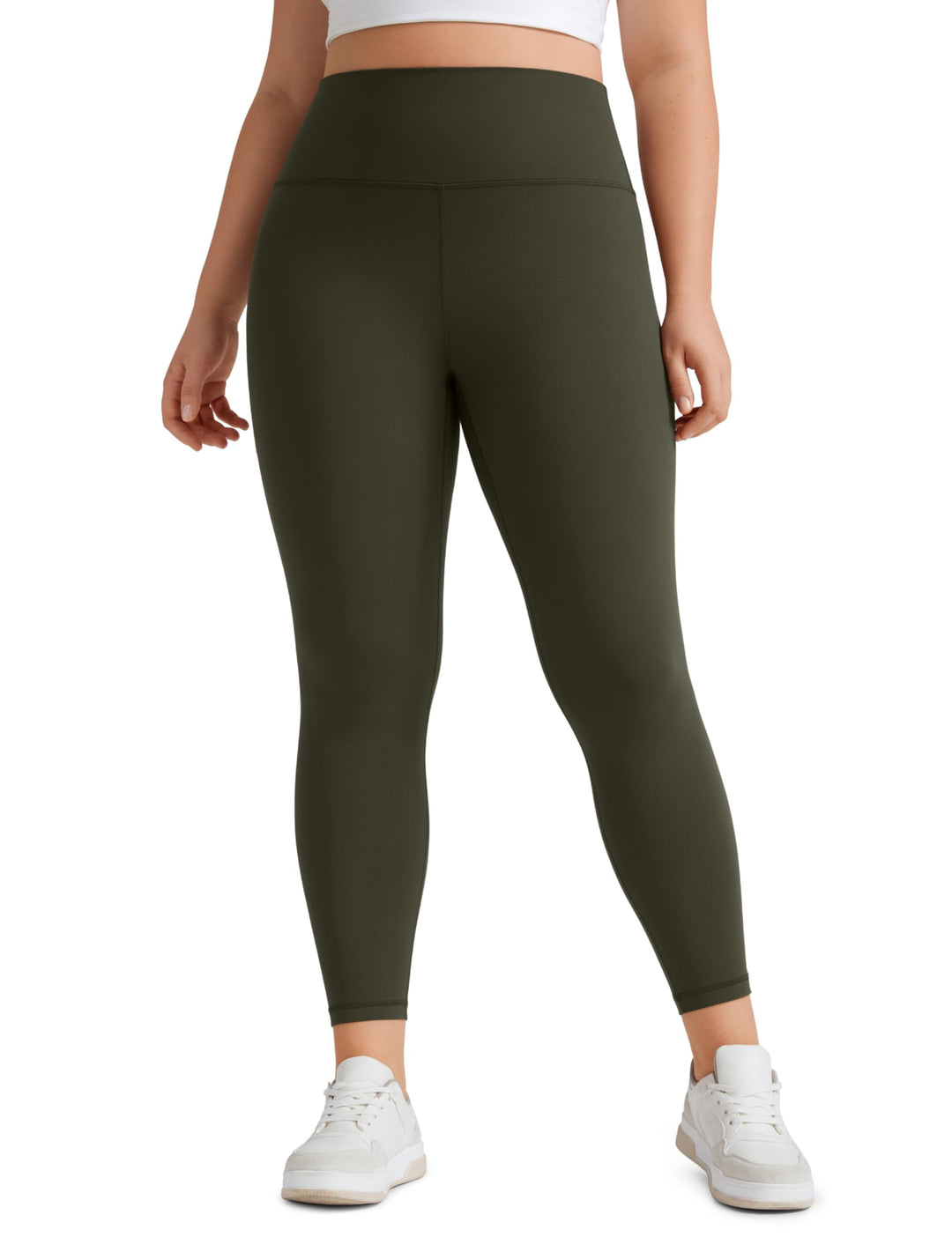 CRZ YOGA Butterluxe Damen Übergrösse Leggings - 64cm Grosse Grössen High Waist Workout Leggins Butte