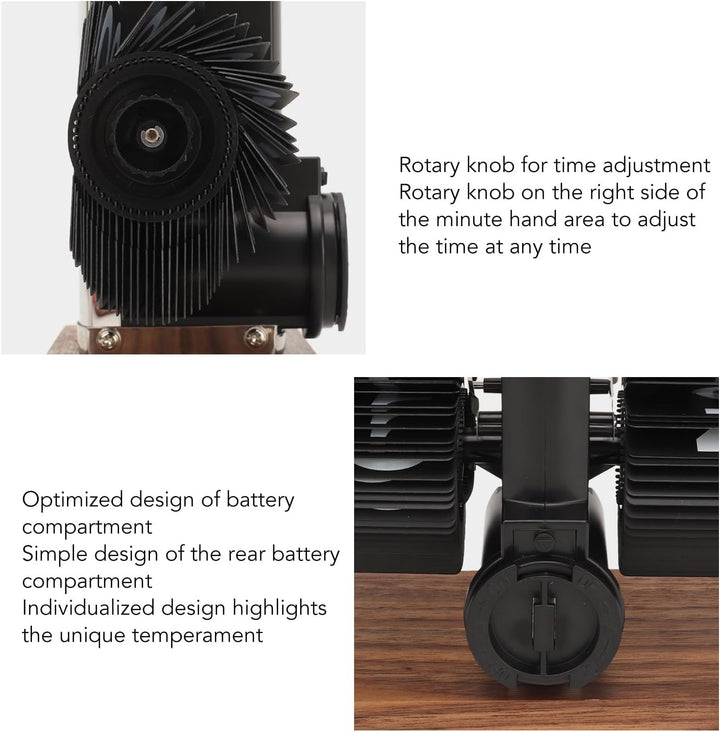 ciciglow Klappuhr, Einseitige Digitale Klappuhr, Retro-automatische Mechanische Klappuhr, Schreibtis