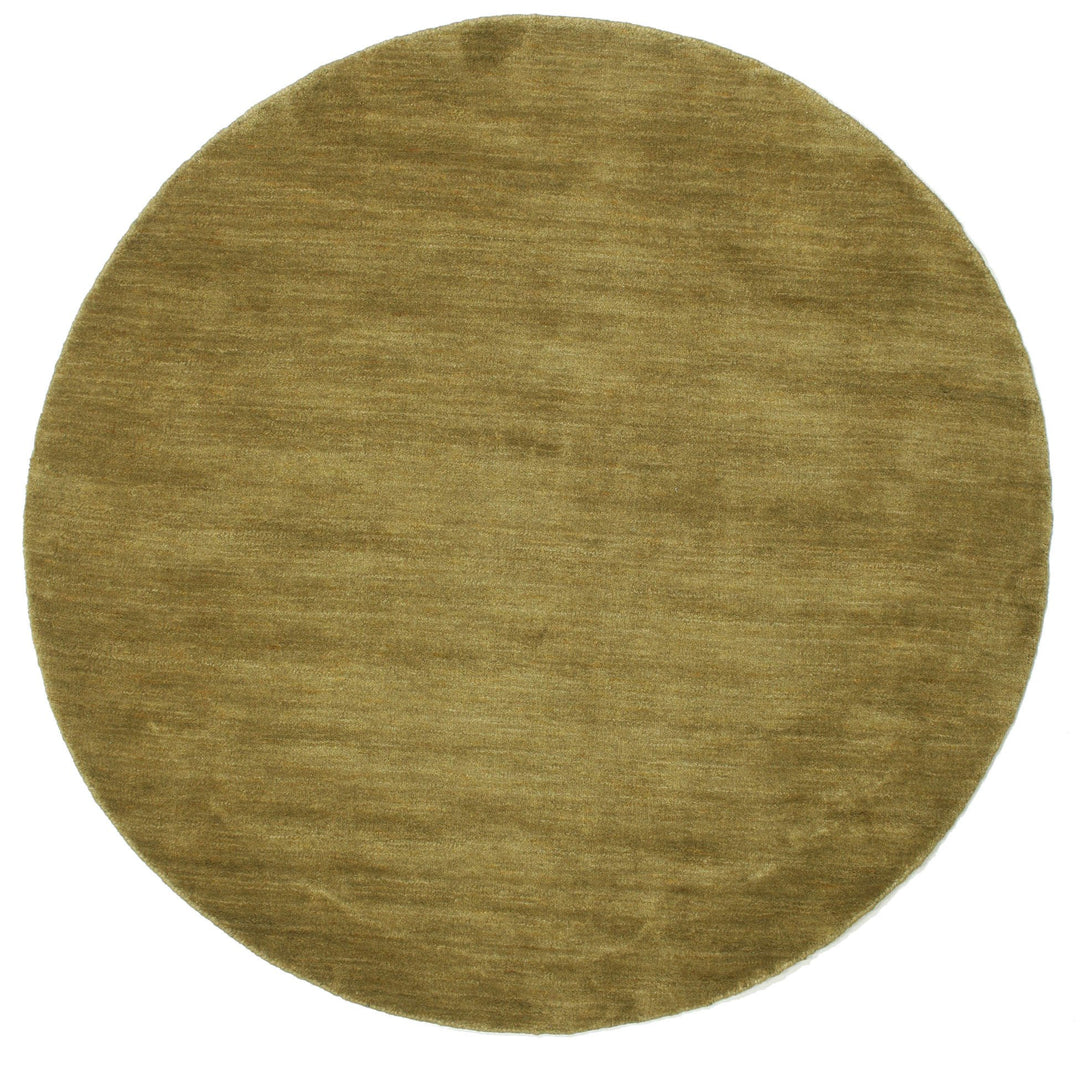 RugVista, Handloom, Teppich, Mittelflor, ∅ 200 cm, Rund, Wolle, Flur, Schlafzimmer, Küche, Wohnzimme