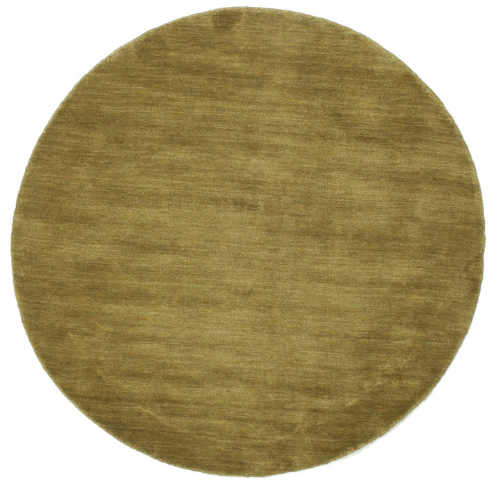 RugVista, Handloom, Teppich, Mittelflor, ∅ 200 cm, Rund, Wolle, Flur, Schlafzimmer, Küche, Wohnzimme