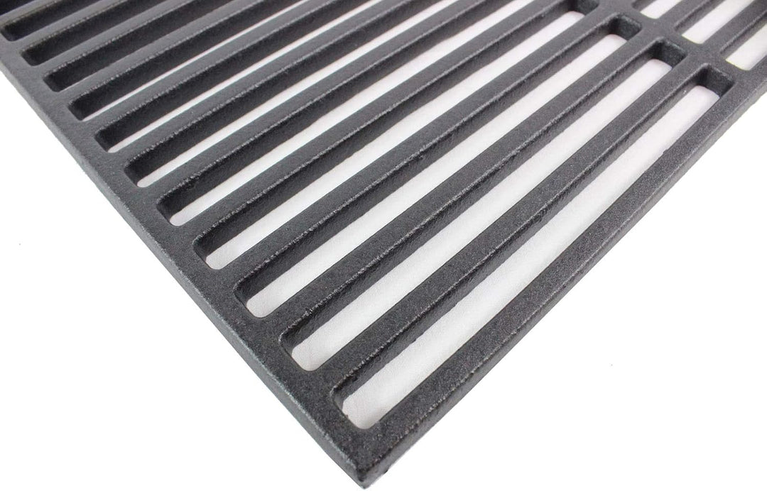 TRUTZHOLM Grillrost 45x30 cm rechteckig emailliert Rost Grillgitter Gusseisen Grillplatte
