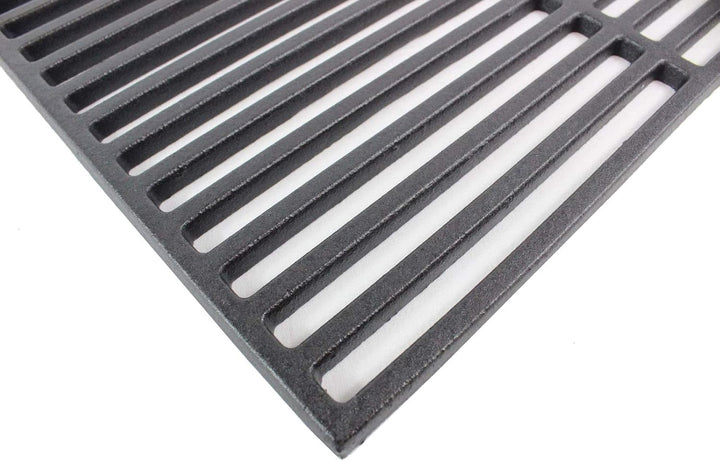 TRUTZHOLM Grillrost 45x30 cm rechteckig emailliert Rost Grillgitter Gusseisen Grillplatte