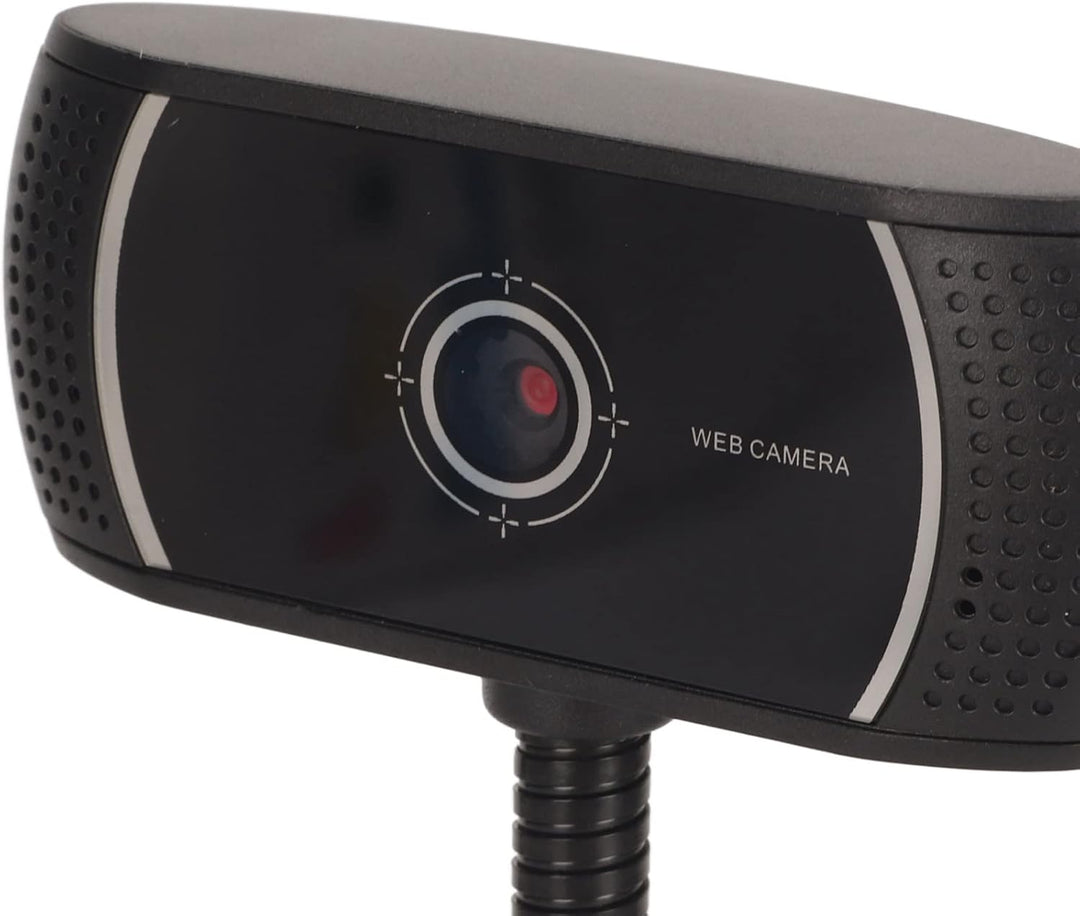 Webcam 1080P Webkamera, USB Desktop Full HD Kamera Video Live Webcam mit Rauschunterdrückungsmikrofo