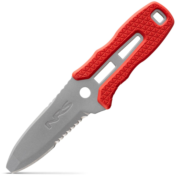 NRS Edelstahl Bootsmesser Pilot Knife 18,4 cm - Kajakmesser & Anglermesser mit 420 HC Klinge 9 cm, T
