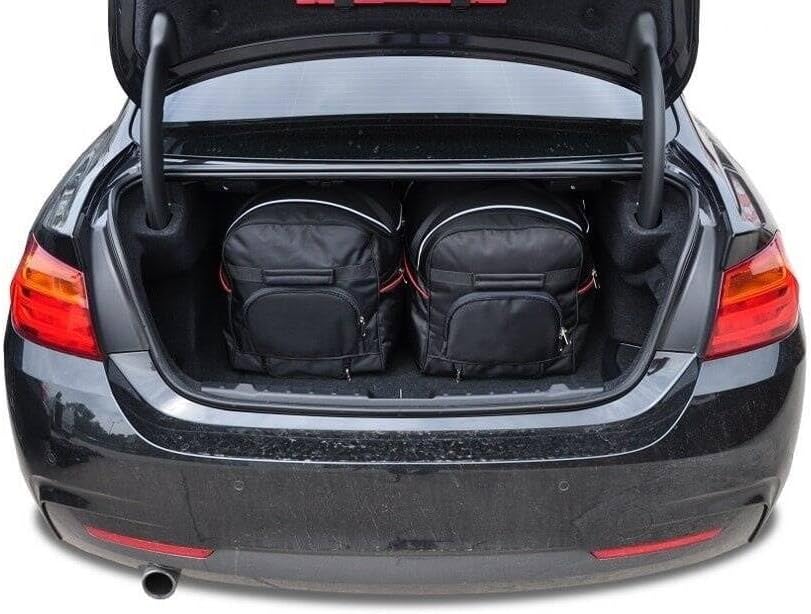 KJUST Dedizierte Reisetaschen 4 stk kompatibel mit BMW 4 COUPE F32 2013-2020
