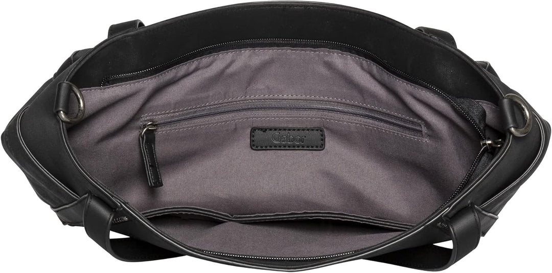 Gabor Damen Lill Shopper Schwarz, Schwarz