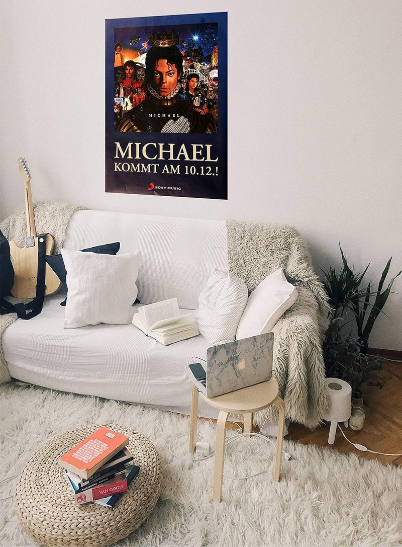 Michael Jackson - Review, 2010 » Konzertplakat/Premium Poster | Live Konzert Veranstaltung | DIN A1