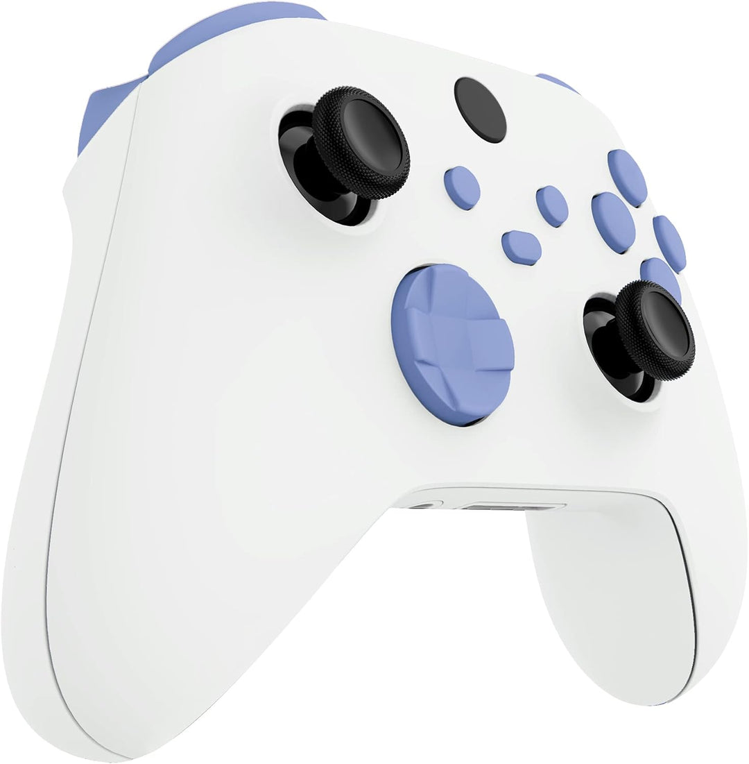 eXtremeRate Tasten Set für Xbox Series X/S Controller(Keine Buchstabenmarken), Ersatzteil Trigger Bu