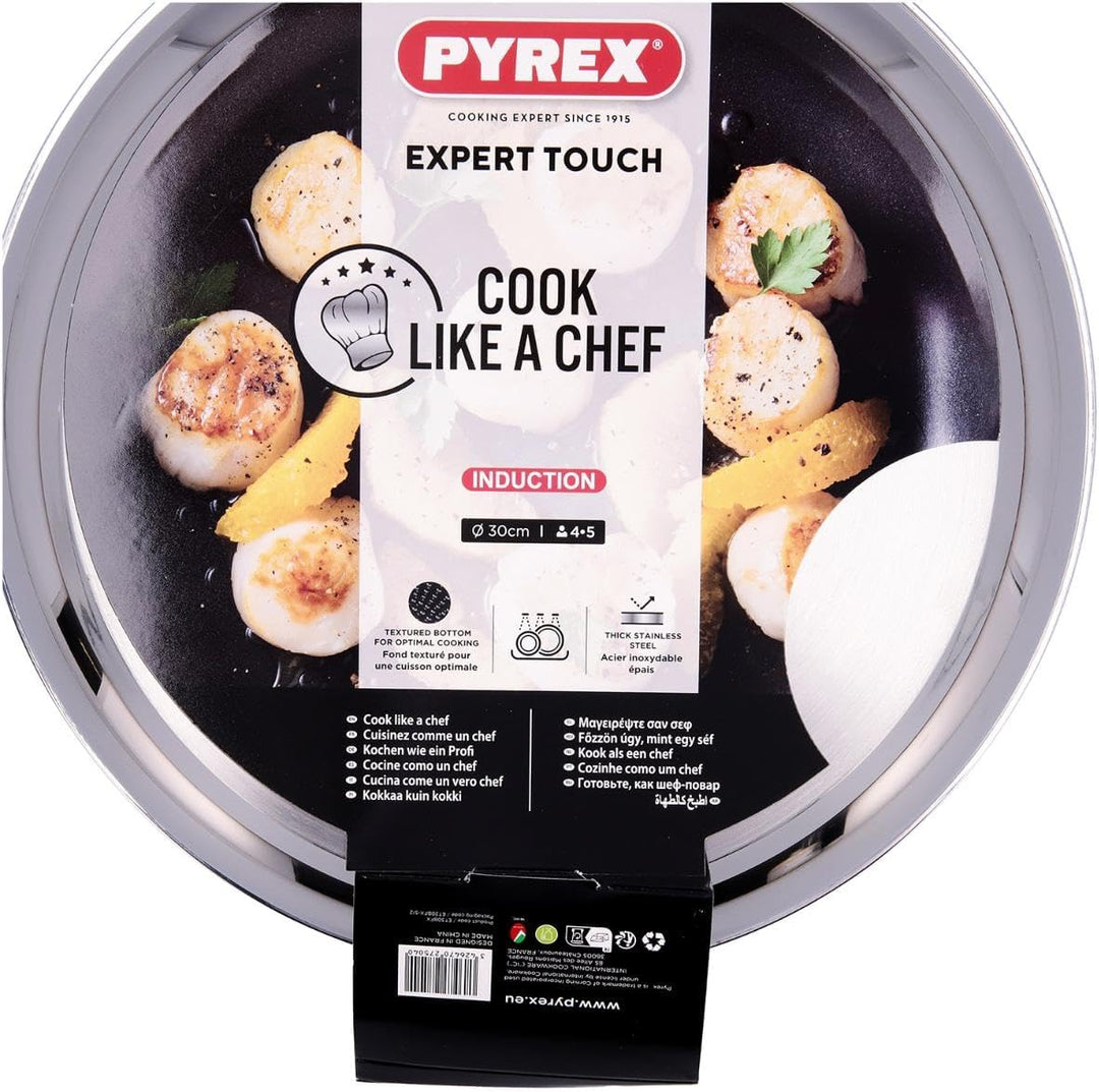 Expert Touch Frying Pan 30 cm 50x31x11 cm Schwarz / Grau, 50x31x11 cm Schwarz / Grau
